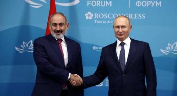 Владимир Путин отметил работу правительства Армении по стабилизации экономической ситуации в стране