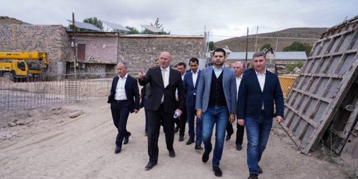 Вице-премьер Армении в Гегаркунике осмотрел работы, проводимые за счет средств государственного бюджета