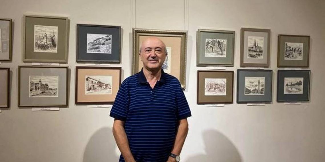 В галерее сестер Асламазян в Гюмри открылась выставка графических работ «Гюмри и не только». 