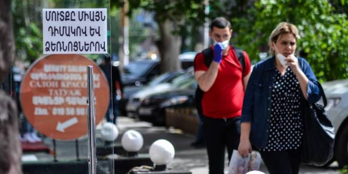 В Армении в течение прошедшей недели зарегистрировано 2 575 случаев Covid-19
