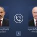 Никол Пашинян провел телефонный разговор с Владимиром Путиным