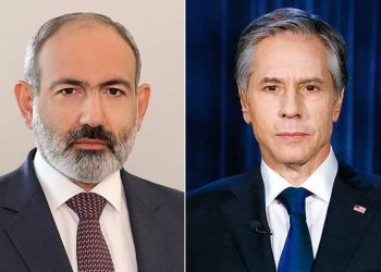 Премьер-министр Пашинян провел телефонный разговор с госсекретарем США