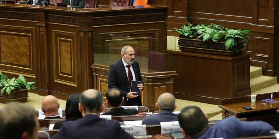 Никол Пашинян выступит в Национальном собрании