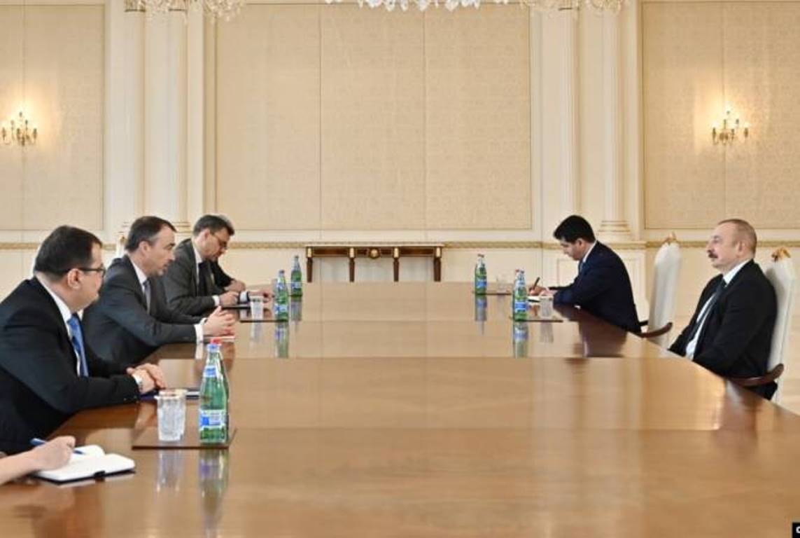 Тойво Клаар на встрече с Алиевым выразил обеспокоенность по поводу напряженности на границе