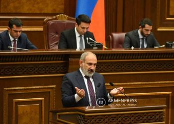 Азербайджан пытается продвигать на Западе идею открытия в Армении второго фронта против России: Пашинян