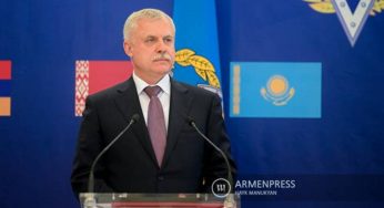 Генсек ОДКБ планирует направиться в Армению на следующей неделе