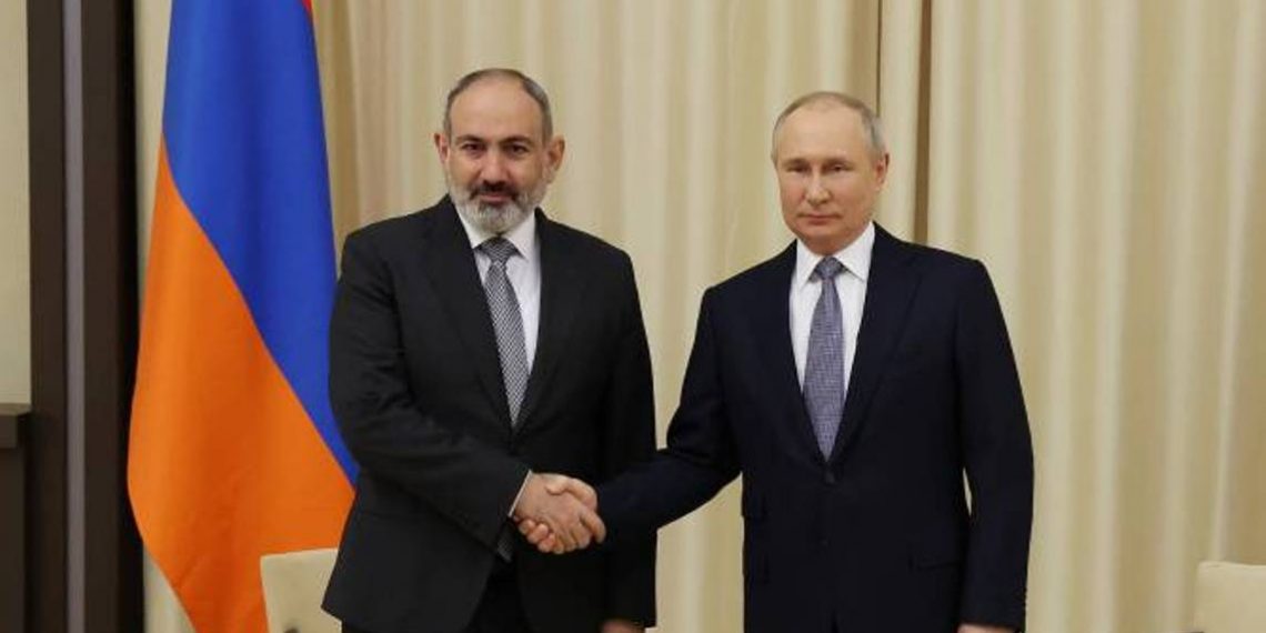 Никол Пашинян и Владимир Путин обсудили вопросы, касающиеся реализации решений, принятых по заявлению Армении в ОДКБ