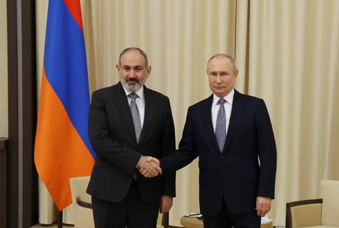 Никол Пашинян и Владимир Путин обсудили вопросы, касающиеся реализации решений, принятых по заявлению Армении в ОДКБ