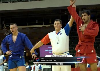 Самбисты завоевали 2 золотые и 4 бронзовые медали на ЧE