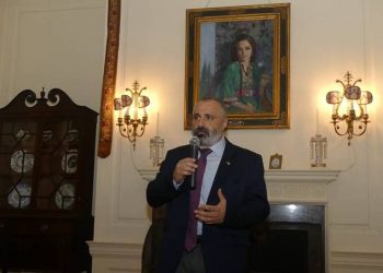 Министр ИД Арцаха выступил в Доме-музее Вудро Вильсона на банкете, посвященном безопасности и свободе Арцаха