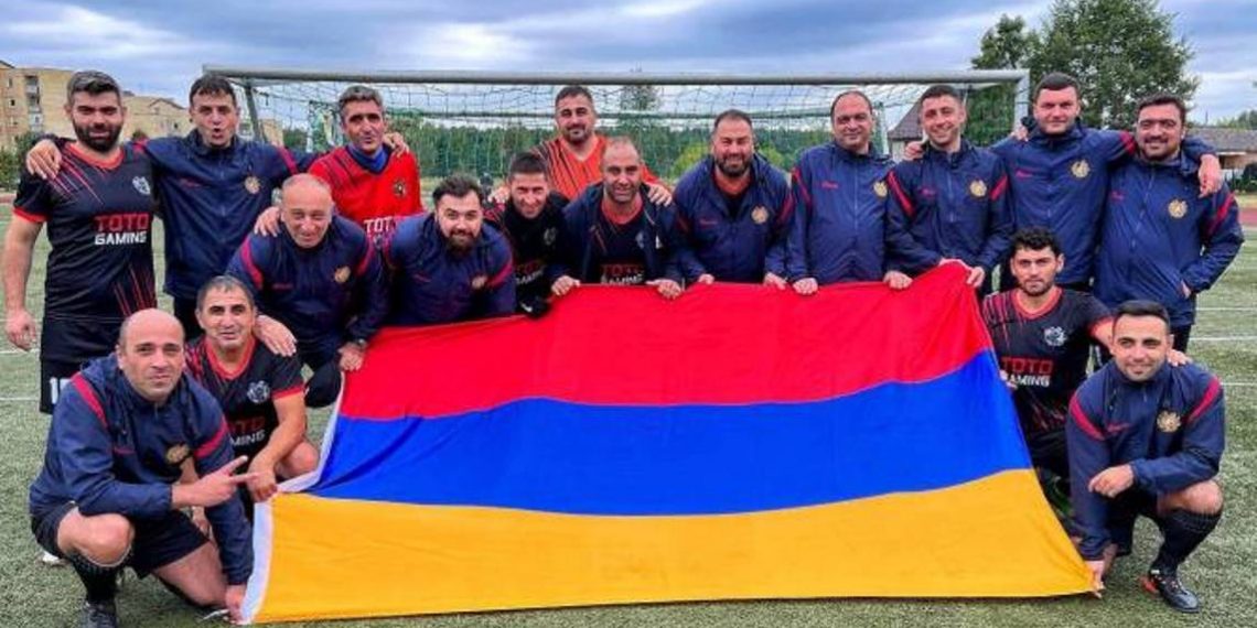 Армянские журналисты — победители футбольного турнира в Литве