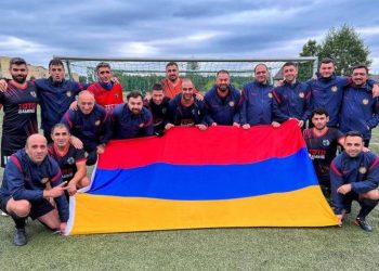 Армянские журналисты — победители футбольного турнира в Литве