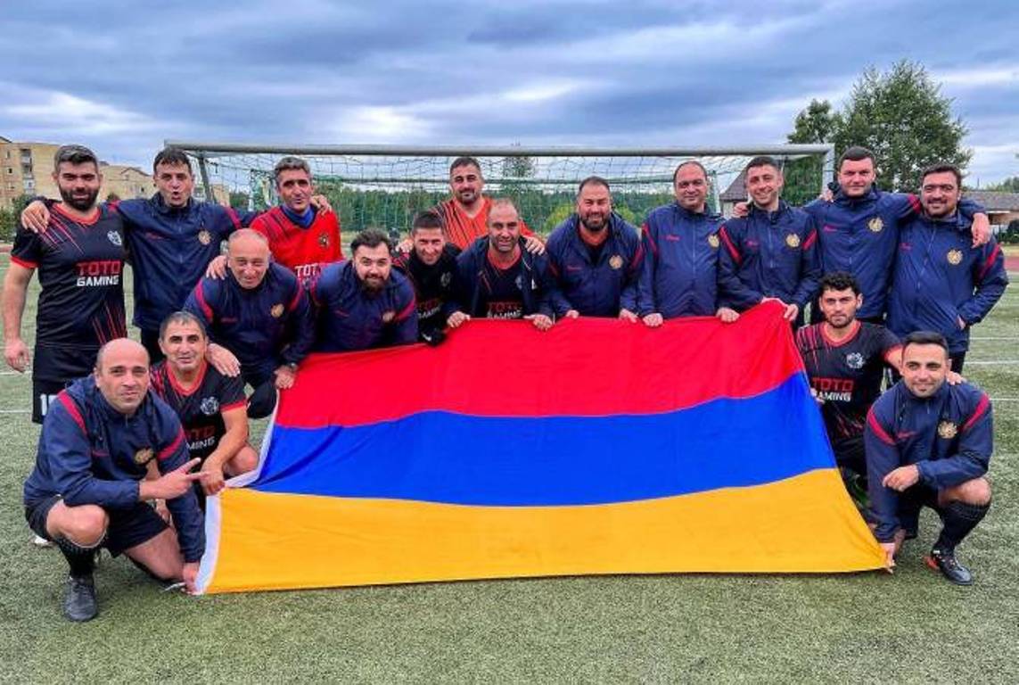 Армянские журналисты — победители футбольного турнира в Литве
