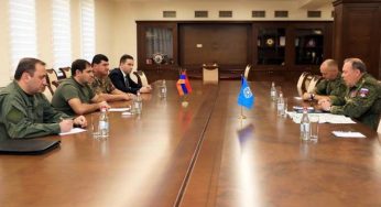 Начальник Объединенного штаба ОДКБ представил министру обороны Армении результаты проделанной работы