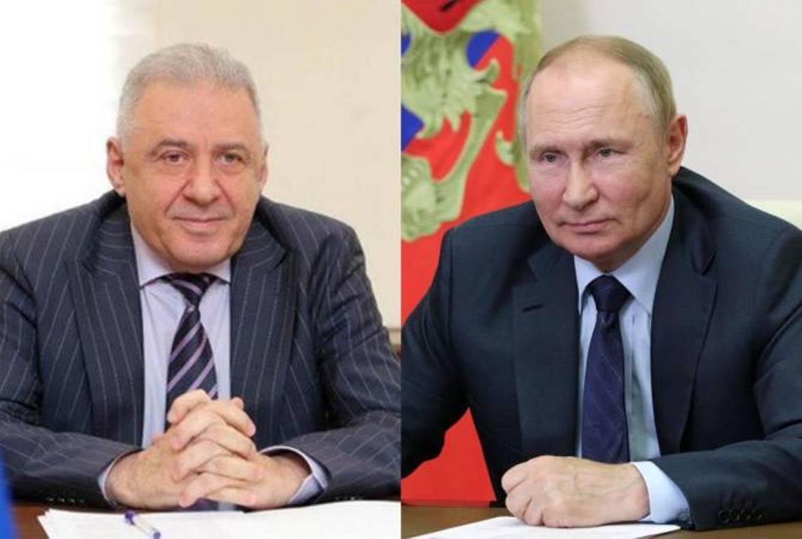 Владимир Путин 20 сентября примет верительные грамоты посла Армении в России