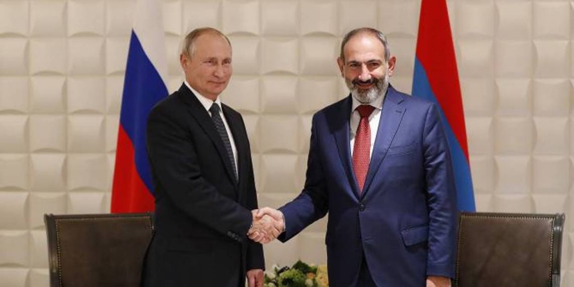 Придаём большое значение дружественным, союзническим отношениям с Арменией. Путин поздравил Пашиняна