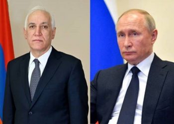 Дальнейшее упрочение союзнических связей полностью отвечает интересам двух народов. Путин — Хачатуряну