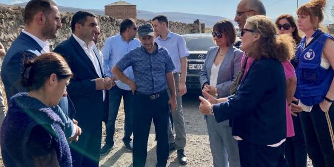 ИО постоянного координатора ООН посетила общины Гегаркуникской области, пострадавшие при агрессии Азербайджана