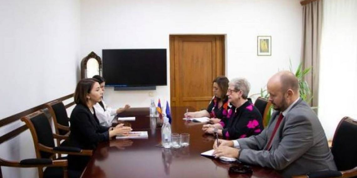 Омбудсмен Армении и Андреа Викторин обсудили возможности оказания помощи пострадавшим от азербайджанских нападений
