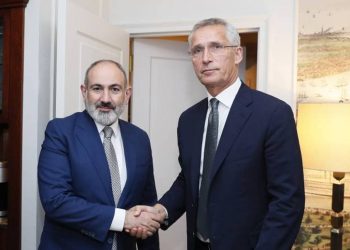 Премьер-министр Пашинян провел встречу с генеральным секретарем НАТО Йенсом Столтенбергом