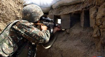 Подразделение ВС Азербайджана пыталось пройти в тыл армянской боевой позиции и было отброшено назад