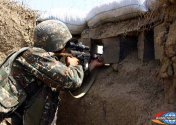 Подразделение ВС Азербайджана пыталось пройти в тыл армянской боевой позиции и было отброшено назад