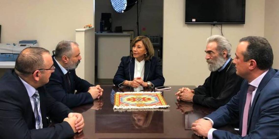 Министр ИД Арцаха обсудил с Всеармянским фондом «Айастан» региональные вопросы