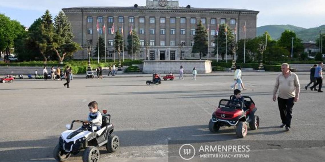 Сегодня День Степанакерта. После 44-дневной Арцахской войны население Степанакерта резко возросло