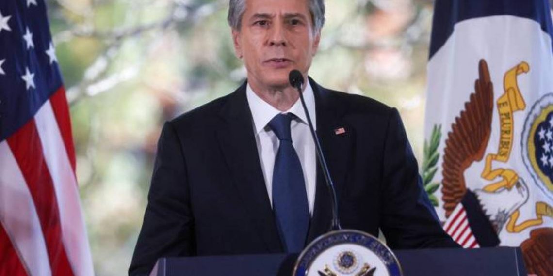 Мы продолжаем призывать стороны к мирному процессу. Блинкен