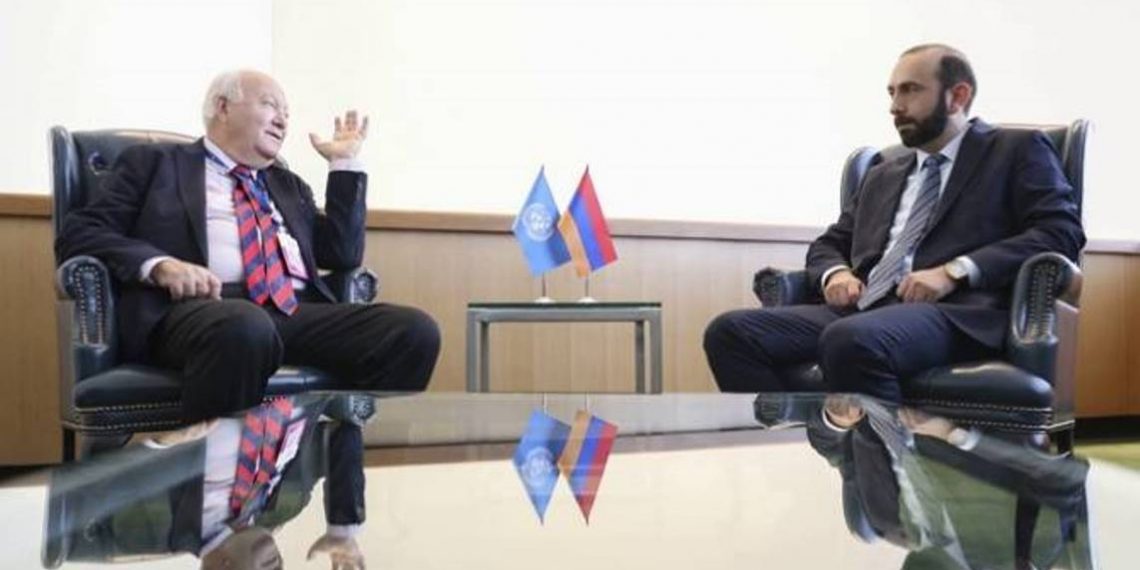 Министр ИД Армении Арарат Мирзоян встретился  с Верховным представителем Альянса цивилизаций ООН