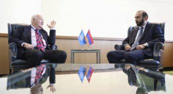 Министр ИД Армении Арарат Мирзоян встретился  с Верховным представителем Альянса цивилизаций ООН