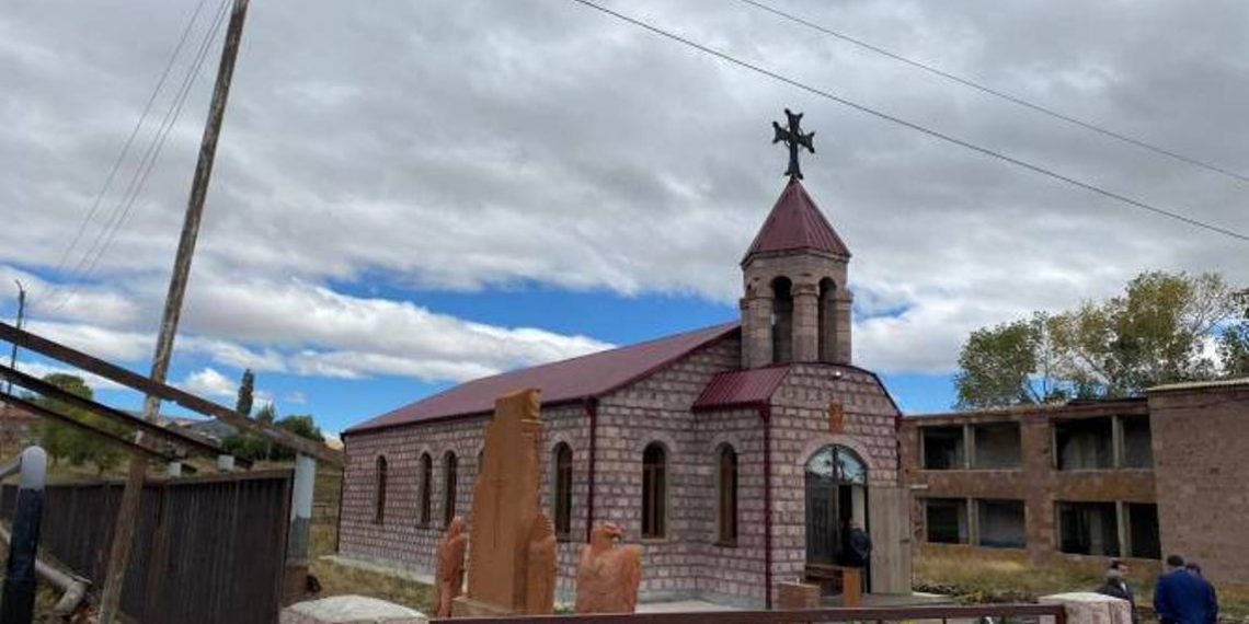 Освящена Армянская католическая церковь Св.Овсепа в Газанчи    
