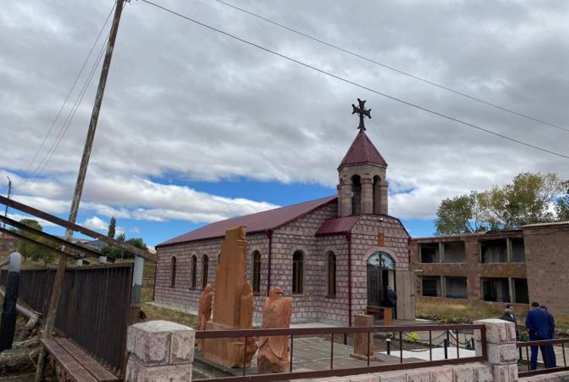 Освящена Армянская католическая церковь Св.Овсепа в Газанчи    