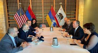 Министр ИД Республики Арцах встретился с конгрессменом США Адамом Шиффом