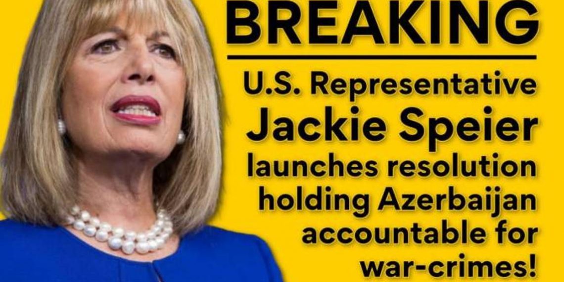 Конгрессмен представила резолюцию о привлечении Азербайджана к ответственности за военные преступления