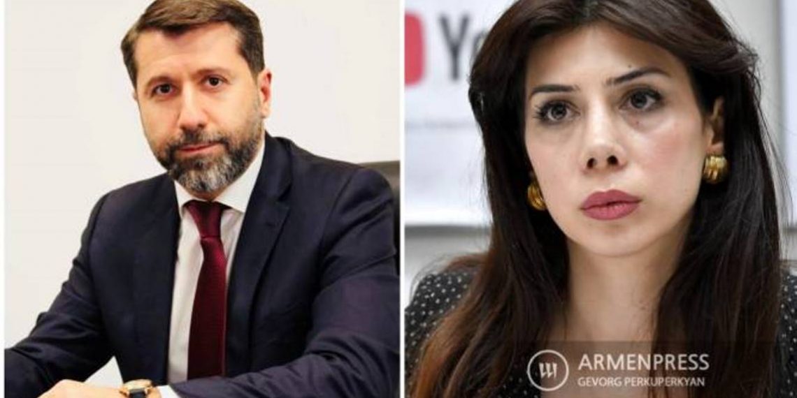 Фракция «Гражданский договор» выдвинула кандидатуры Карена Андреасяна и Ерануи Туманянц в члены ВСС