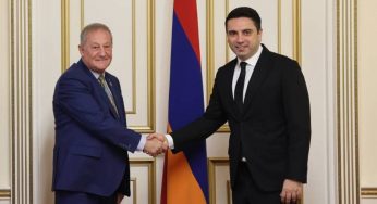 Ален Симонян принял руководителя группы дружбы Франция-Армения Сената Франции