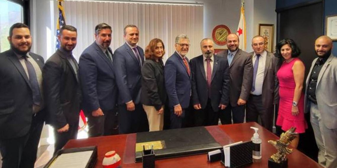 Глава МИД Арцаха обсудил с Энтони Портантино и Адрином Назаряном вопросы, касающиеся ситуации в Арцахе