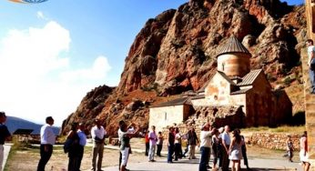 Большинство туристов в Армении – из России