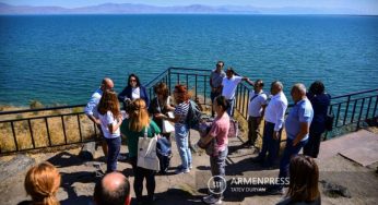 Журналистам представили территории Севанского бассейна, исследуемые программой «Понтос»