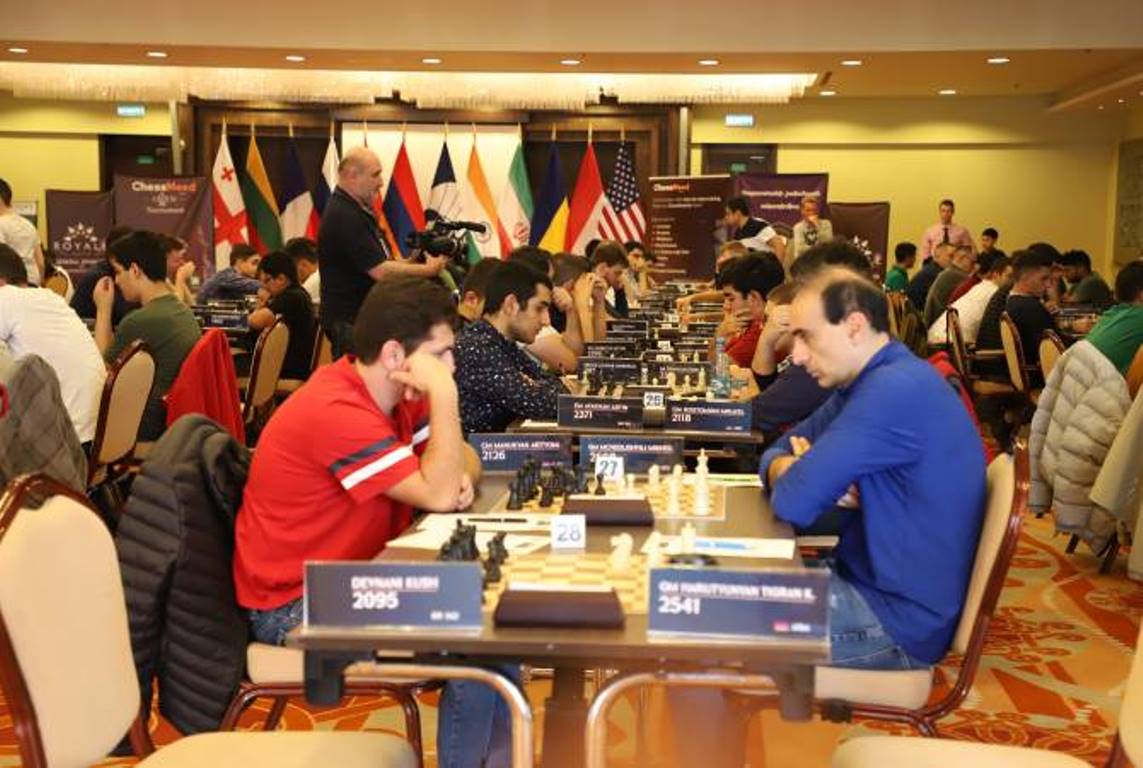 В Цахкадзоре стартовал международный шахматный турнир ChessMood Open