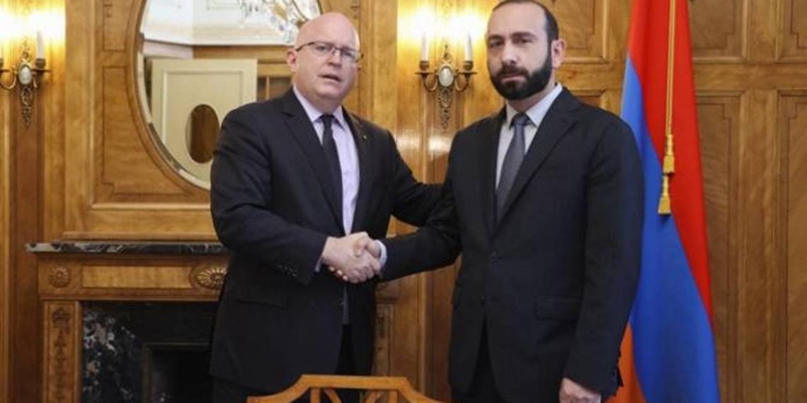 Глава МИД Армении провел встречу с сопредседателем Минской группы ОБСЕ от США