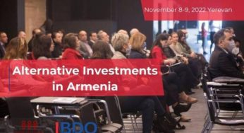 В Ереване пройдет международная конференция «Альтернативные инвестиции в Армении»