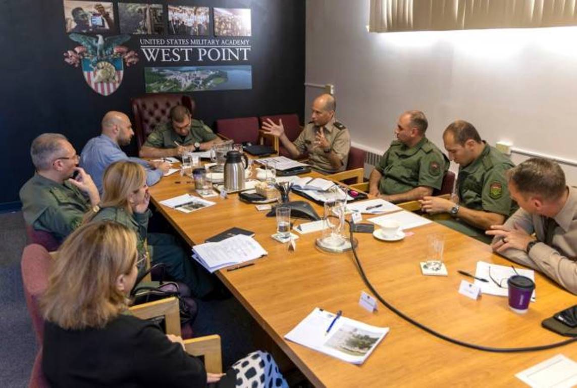 Делегация МО Армении в рамках программы НАТО по совершенствованию военного образования посетила учебные заведения США