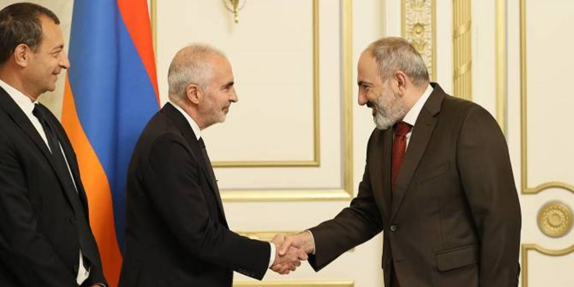 Премьер-министр Армении принял делегацию, возглавляемую первым председателем Кассационного суда Италии