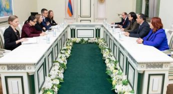 Генпрокурор Армении обсудила с послом США вопросы развития сотрудничества