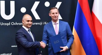 Руководители конкурентных органов Армении и Польши подписали Меморандум о сотрудничестве