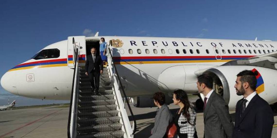 Премьер-министр Армении с рабочим визитом прибыл в Прагу