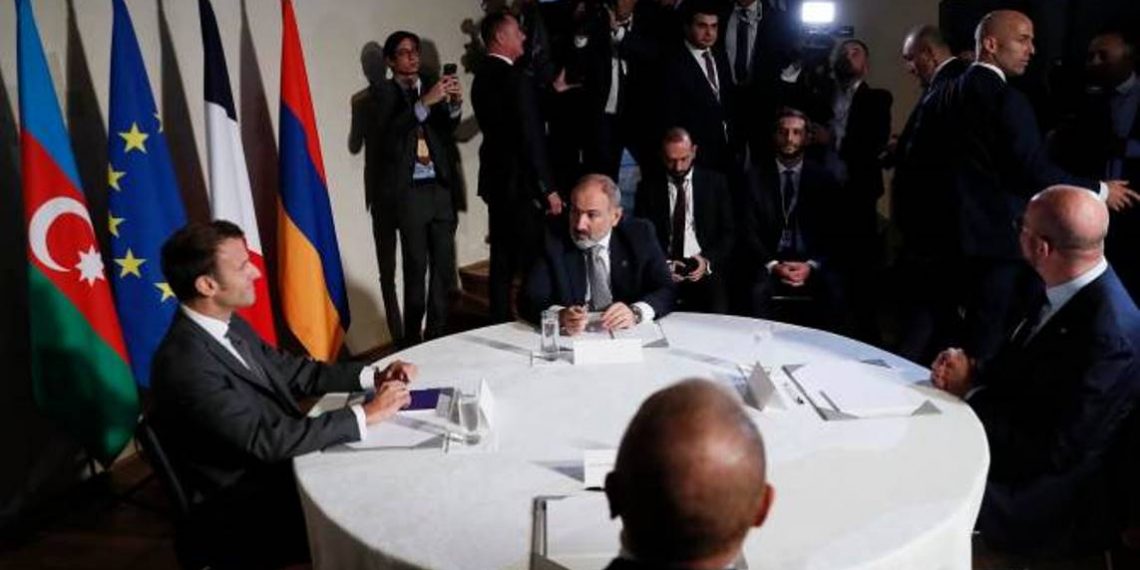 В Праге стартовала четырехсторонняя встреча Пашинян-Макрон-Мишель-Алиев