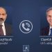 Премьер-министр Пашинян провел телефонный разговор с госсекретарем США Энтони Блинкеном